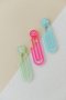Acrylic Paper Clips - Blue