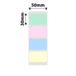 NB727 - - B1 B21 B3S B4 - 50X30MM - 230 Colors In Roll Labels