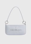 Calvin Klein Sculpted Shoulder Bag - Quarry