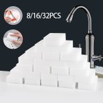 8 16 32PCS Magic Sponge Wipe Melamine Foam Sponge Household Cleaning Sponge Dish Sponge Kitchen Cleaning Sponge Car Wash Sponge
