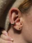 Luna Ear Cuff - 10K White Gold