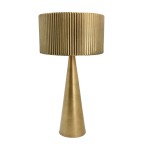 Linear Metal Table Lamp