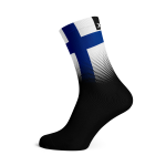 Finland Flag Socks - XL Black