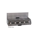 5 Burner Flat Top Gas Griller