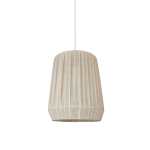 Tulip Pleated Linen Pendant Light