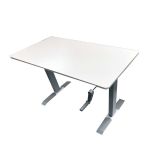 Wp Pro Height Adjustable Standing Desk - White