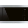 Smeg FMI325X 60CM Classic Aesthetic Built-in Microwave With Grill