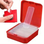 60 120PCS Double Sided Adhesive Washable Traceless Tape Sticky Gel Pads Clear Removable Mounting Tapes Strong Adhesive Stickers