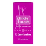 Intimate Touch Dotted Condoms 12's