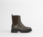 Chunky Ankle Boot - 8 Khaki