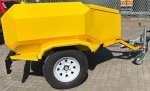 Diesel Tank Bowser Trailer - 1000L - Alu-boats