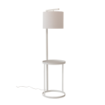Berlin Floor Lamp - Lamp Base & Shade Pebble Ferro