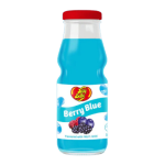 Jelly Belly Berry Blue Fruit Drink 330ML Glass Bottle