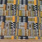 Wax Printed Piece Ethnic-chevron: 480CMX112CM