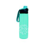 Water Bottle Plastic Wees Stil En Weet Turquoise