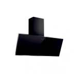 90CM Vertical Wall Mounted Glass Cookerhood extractor Black