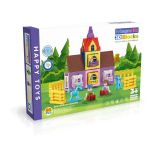 60 Pieces Magnetic Building Blocks House Construction Toy Set B4858