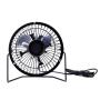 DQUIP Fan MINI Desk USB 6 Inch Black