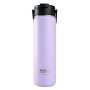 650ML Double Wall Vacuum Water Bottle With Dual-sip Lid - Navy