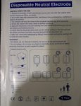 Diathermy Disposable Electro Pads