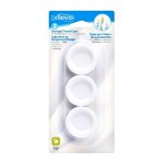 Narrow Neck Baby Botttle Travel Caps 3 Pack