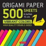 Origami Paper 500 Sheets - Vibrant Colors Kit