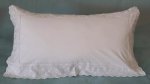 500TC Egyptian Cotton Pillowcases With Victorian Lace