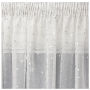 Matoc Readymade Curtain -foiled Silver Leaf -taped -500CM W X 250CM H