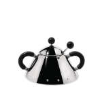 ALESSI Sugar Bowl Michael Graves Black 20CL