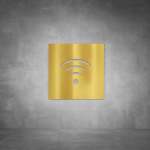 Wifi Sign - Polished Brass