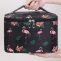 Large Capacity Waterproof Cosmetic Bag For Women - Portable Makeup Organizer With Reusable Storage Box For Travel And Toiletry