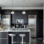 Retro X Marble Pendant Light In Black Or White With Gold Accent - Black
