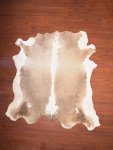 A Grade Nguni Hide 145 Brown white XL - Extra Large Brown white Paneled