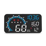Liiiyuan Speedometer Hud Gps Digital Speed Meter With Mph Head Up Display For All Cars USB Cable Plug & Play