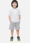 Pull-on Shorts - Grey Vacay