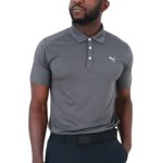 Puma Mss Pounce Polo Golf Shirt Shadow Gray