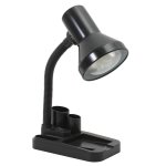 Eurolux Desk Lamp Organiser Black T24B