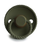 Rope Latex Baby Pacifier - Olive Size 2