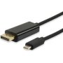 Equip 133467 USB Type C To Displayport Male To Male Cable