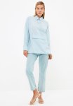 Elastic Back Waist Jeans - Indigo