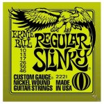Ernie Ball Regular Slinky Electric Guitar Strings 10-46