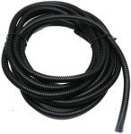 Solarix Flexible Conduit 10MM Diameter Pvc Black 5 Metre