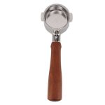 51MM 2-EAR Bottomless Portafilter - Wood Handle