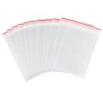 1000 Piece Reclosable Zip Plastic Poly Bags With Lock Seal Zipper 40 X 40MM