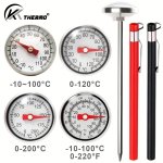 Kt Thermo Instant Read Food Thermometer - Wireless No-battery Needed Stainless Steel Probe For Cooking Grilling Bbq & Beverages 