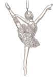 Ballerina Silver 12.5CM - Hand On Leg