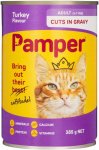Pampers Pamper Flavour Turkey 385 G Wet Adult Cat Food
