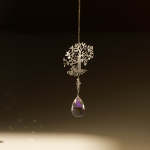Crystal Suncatchers Inspired By Nature Assorted - Tree And Cats