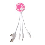 Barbie 5-IN1 Cable – White