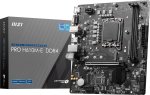 Msi Pro H610M-E DDR4 Intel H610 Alder Lake Lga 1700 Micro-atx Desktop Motherboard